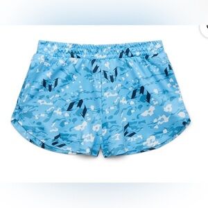 Messi Blue Camouflage Shorts for Girls,Messi shorts, Girls shorts,Messi Logo.